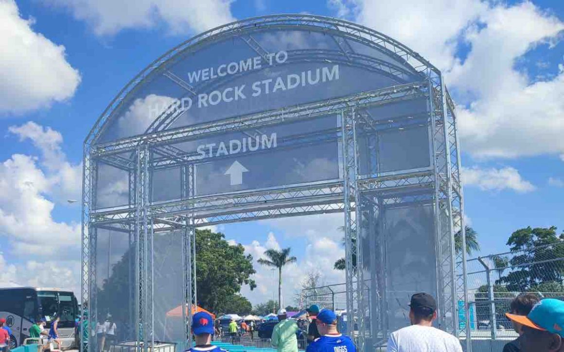 Anreise zum Hard Rock Stadium in Miami