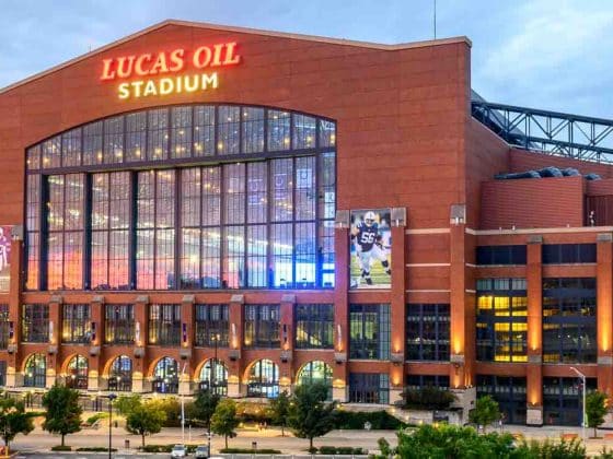 Besonderheiten des Lucas Oil Stadium