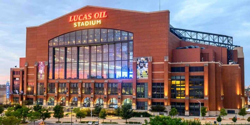 Besonderheiten des Lucas Oil Stadium